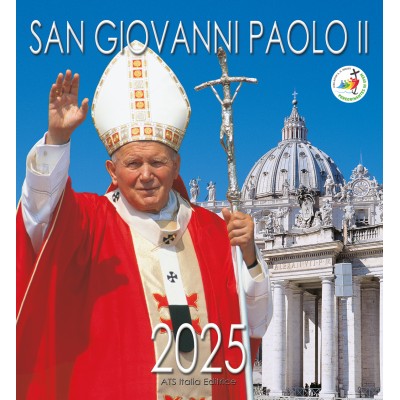 Calendario 31x34 cm - SAN GIOVANNI PAOLO II