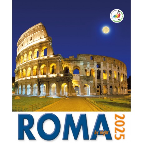 Calendar 16x17 cm ROME COLISEUM NIGHT