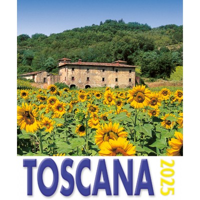 Calendar 16x17 cm TUSCANY FLOWERS