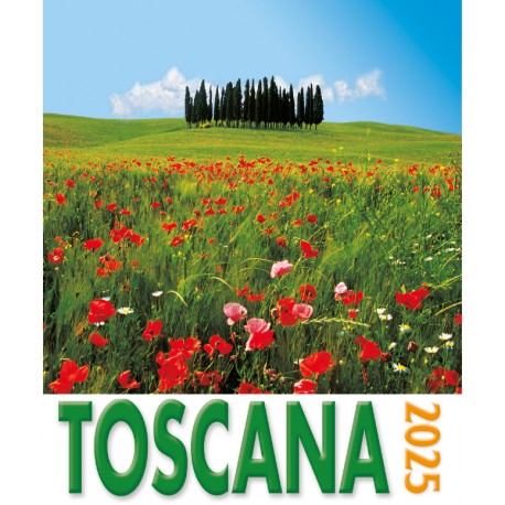 Calendario 16x17 cm TOSCANA - CIPRESSI