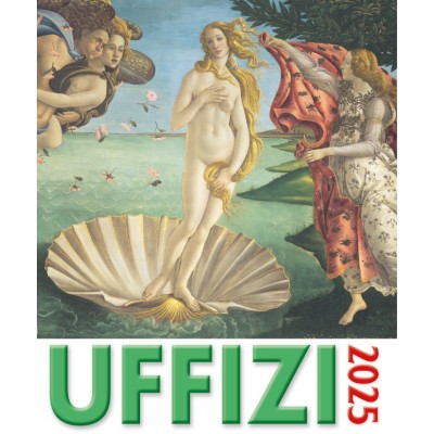 Calendar 16x17 cm UFFIZI GALLERY