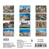 Calendar 8x8 cm ROME TREVI FOUNTAIN DAY