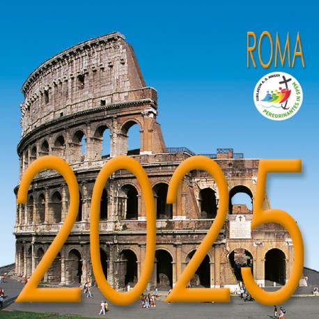 Calendario 8x8 cm ROMA COLOSSEO GIORNO