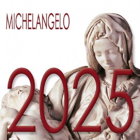 Calendario 8x8 cm MICHELANGELO