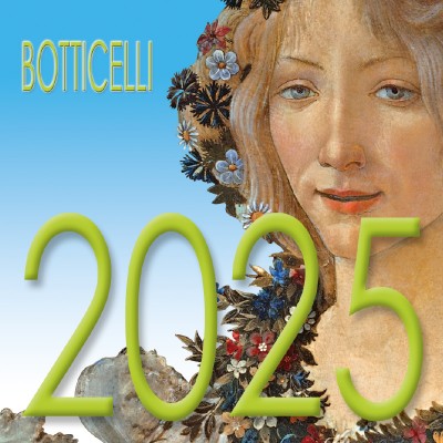 Calendar 8x8 cm BOTTICELLI