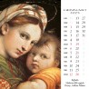 Calendar 8x8 cm RAPHAEL