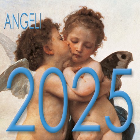 Calendar 8x8 cm ANGELS FIRST KISS RAPHAEL