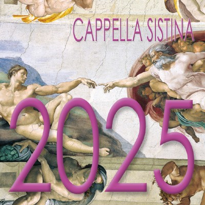 Calendar 8x8 cm SISTINE CHAPEL