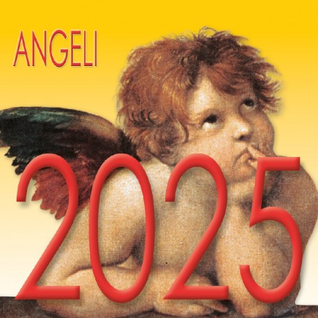 Calendario 8x8 cm ANGELI RAFFAELLO