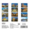 Calendar 8x8 cm ROME COLISEUM NIGHT