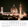 Calendar 8x8 cm FLORENCE 