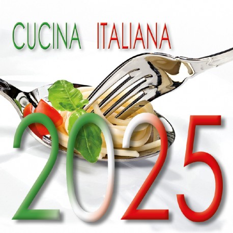 Calendar 8x8 cm ITALIAN COOKING