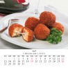 Calendar 8x8 cm ITALIAN COOKING