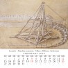 Calendar 8x8 cm LEONARDO DA VINCI'S MACHINES