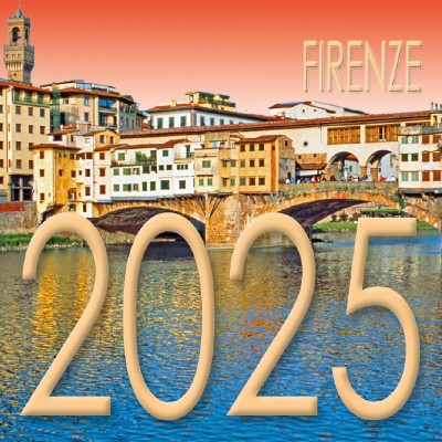 Calendario 8x8 cm FIRENZE PONTE VECCHIO