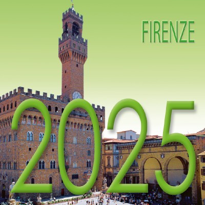 Calendario 8x8 cm FIRENZE PALAZZO VECCHIO