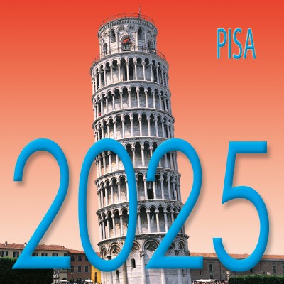 Calendar 8x8 cm PISA