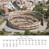 Calendar 8x8 cm ROME MOUNTING DAY