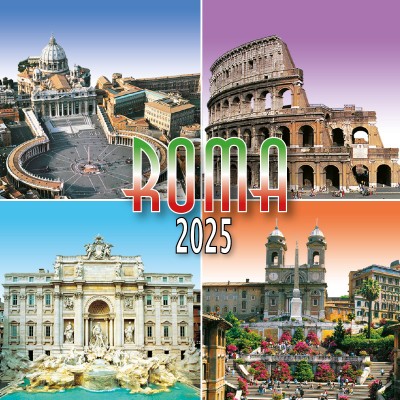 Calendar 8x8 cm ROME MOUNTING DAY