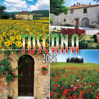 Calendario 8x8 cm TOSCANA MONTAGGIO