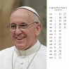 Calendar 8x8 cm POPE FRANCIS (ORANGE)