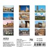 Calendar 8x8 cm TUSCANY TOWNS