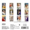 Calendar 8x8 cm SAIN JUAN PAUL II