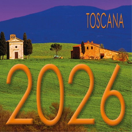 Calendar 8x8 cm TUSCANY VIOLET