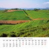Calendar 8x8 cm TUSCANY VIOLET