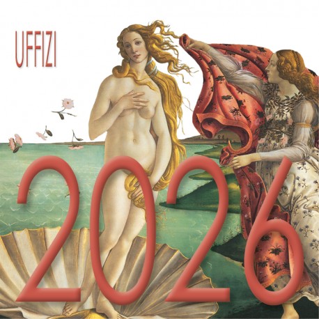 Calendar 8x8 cm UFFIZI GALLERY