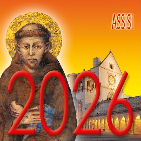 Calendar 8x8 cm ASSISI