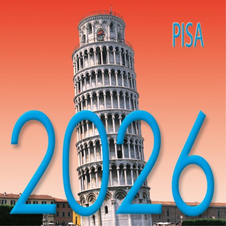 Calendar 8x8 cm PISA