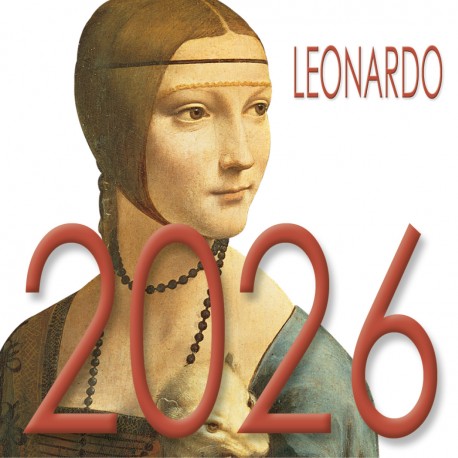 Calendario 8x8 cm LEONARDO DAMA CON ERMELLINO