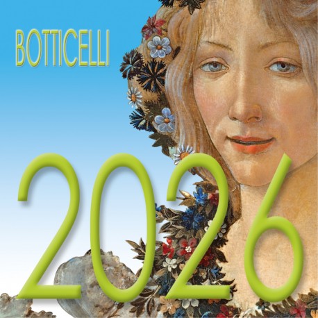 Calendar 8x8 cm BOTTICELLI