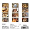 Calendar 8x8 cm ANGELS FIRST KISS