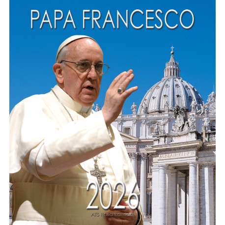 Calendar 31x34 cm POPE FRANCIS BASILICA