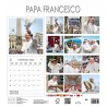 Calendar 31x34 cm POPE FRANCIS BASILICA
