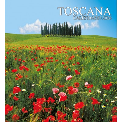 Calendario 31X34 TOSCANA CIPRESSI 