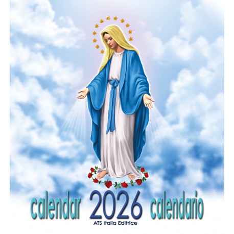 Calendario 31X34 MADONNE (disegni) 