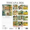Calendario 31X34 TOSCANA ACQUERELLI