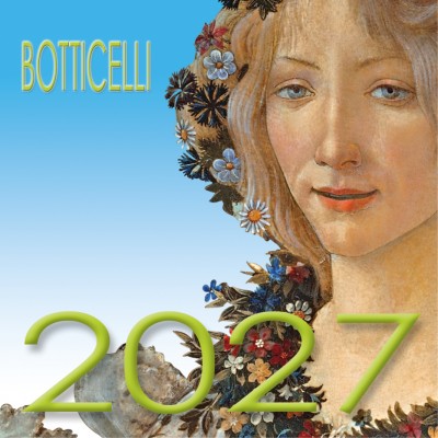Calendar 8x8 cm BOTTICELLI