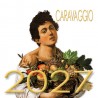 Calendar 8x8 cm CARAVAGGIO