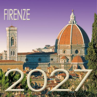 Calendar 8x8 cm FLORENCE 
