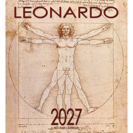 Calendar 31x34 cm - LEONARDO - PROPORTIONS