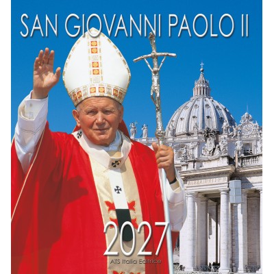 Calendar 31x34 cm - SAINT JOHN PAUL II
