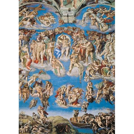 MICHELANGELO - LAST JUDGEMENT - SISTIN CHAPEL