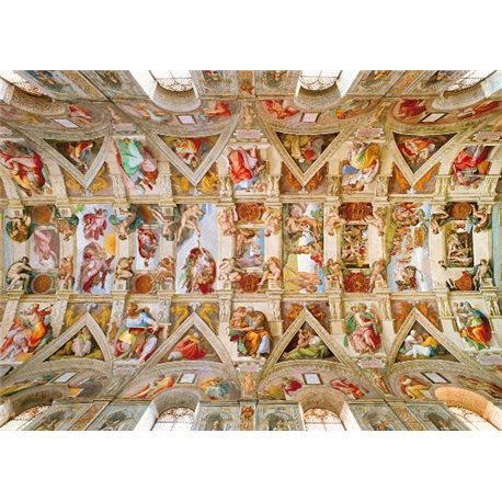 MICHELANGELO - CEILING OF THE SISTINE CHAPEL