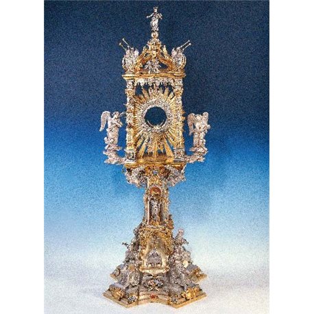 BERNINI MONSTRANCE WITH GEMS AND ENAMELS