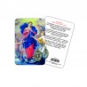 Mary Untier of Knots - Plasticized religious card with medal