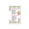 The 14 Works of Mercy - Holy picture on parchment paper